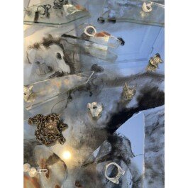 exhibition view chloe valorso in amsterdam the pool jewellery