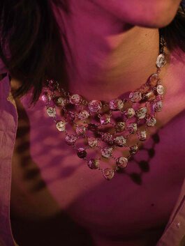 Smile plastron in bronze by chloe valorso