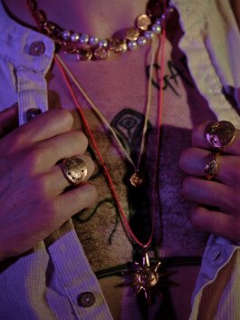 smile collection jewellery by chloe valorso ring and pendant