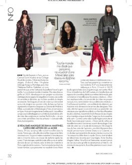 Article Elle magazine Chloe Valorso prix des artisanes 2024 press écrite 